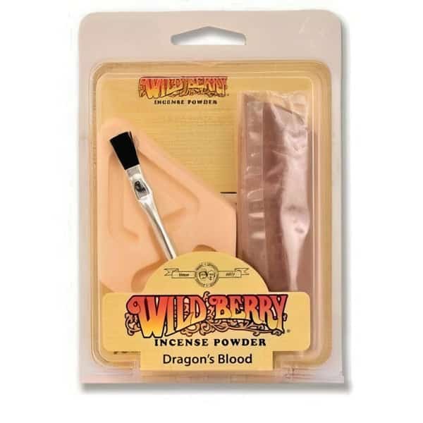 WILDBERRY DRAGONS BLOOD INCENSE POWDER AND BURNER SET - Smoke Shop Wholesale. Done Right.