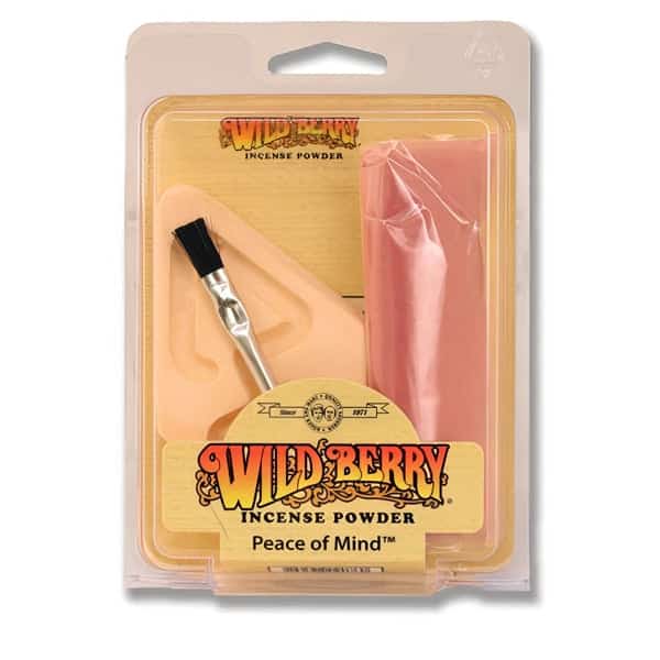 WILDBERRY PEACE OF MIND INCENSE POWDER AND BURNER SET - Smoke Shop Wholesale. Done Right.