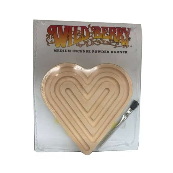 WILDBERRY POWDER INCENSE HEART BURNER - Smoke Shop Wholesale. Done Right.