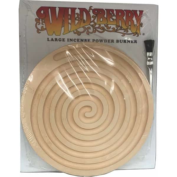 WILDBERRY POWDER INCENSE LARGE SPIRAL BURNER - Smoke Shop Wholesale. Done Right.