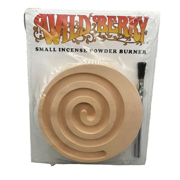 WILDBERRY POWDER INCENSE SMALL SPIRAL BURNER - Smoke Shop Wholesale. Done Right.