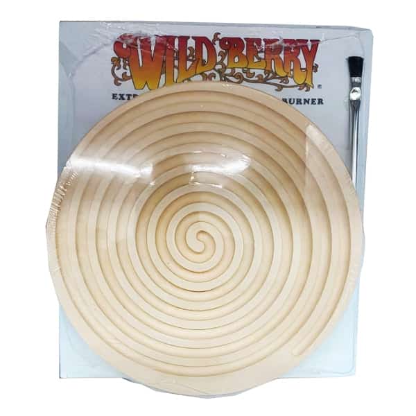 WILDBERRY POWDER INCENSE X-LARGE SPIRAL BURNER - Smoke Shop Wholesale. Done Right.