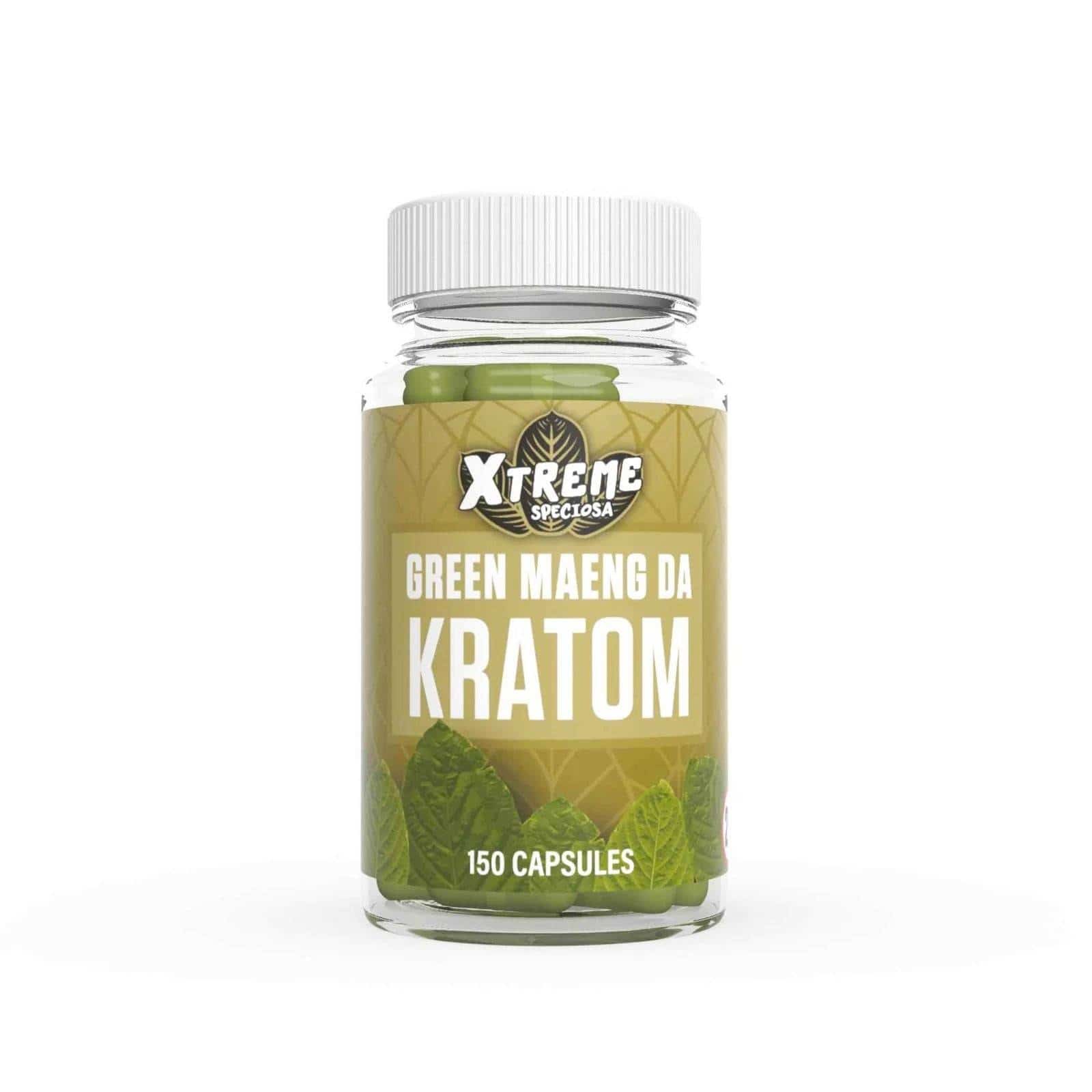 XTREME SPECIOSA - GREEN MAENG DA KRATOM 150ct Capsules - Smoke Shop Wholesale. Done Right.
