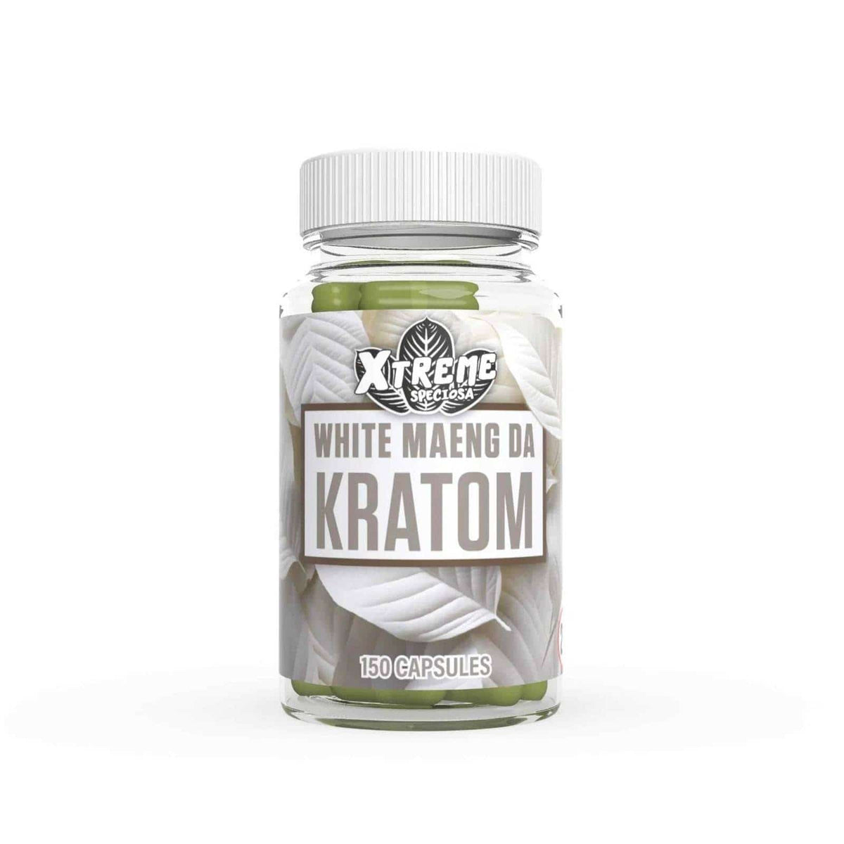 XTREME SPECIOSA - WHITE MAENG DA KRATOM 150ct Capsules - Smoke Shop Wholesale. Done Right.