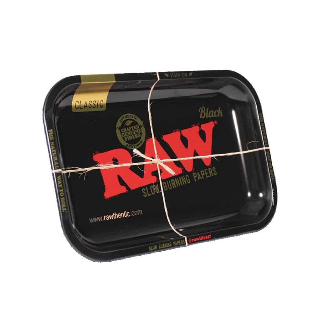 XXL RAW BLACK ROLLING TRAY - Smoke Shop Wholesale. Done Right.