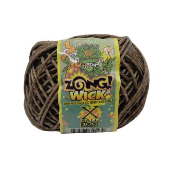 Zong Wick X Ball 100’ Hemp Wick Spool 6ct Display - Smoke Shop Wholesale. Done Right.
