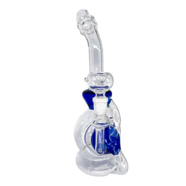10’’ Recycler Glass Water Pipe - Smoke Shop Wholesale. Done Right.