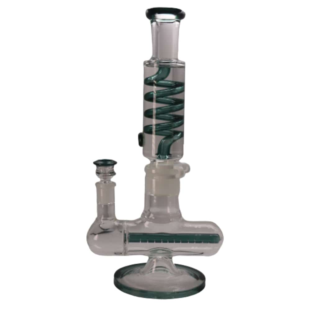 12’’ Glycerine Filled Inline Glass Water Pipe - Smoke Shop Wholesale. Done Right.