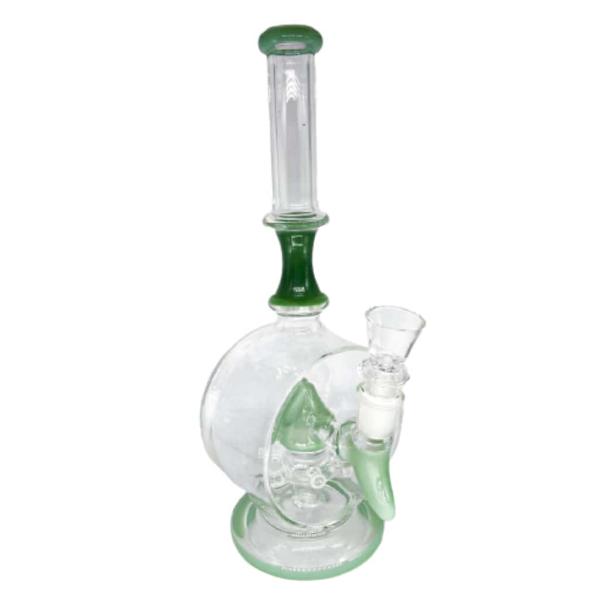 12’’ Round Glass Water Pipe - Smoke Shop Wholesale. Done Right.