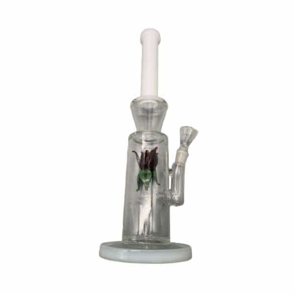 14’’ Colortube Flower Perk Glass Water Pipe - Smoke Shop Wholesale. Done Right.