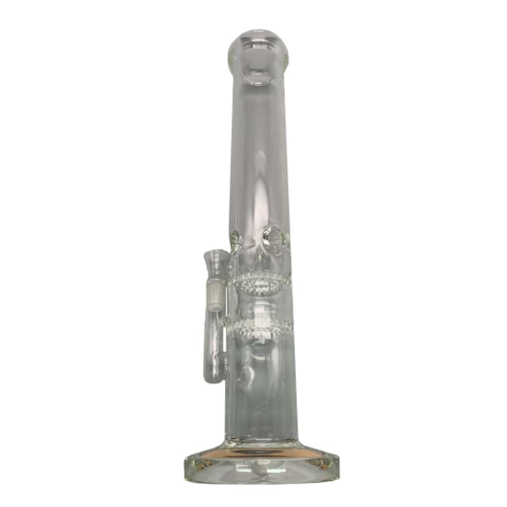 16’’ Double Percolator Glass Water Pipe - Smoke Shop Wholesale. Done Right.