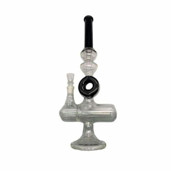 18 Inline Donut Glass Water Pipe - Smoke Shop Wholesale. Done Right.