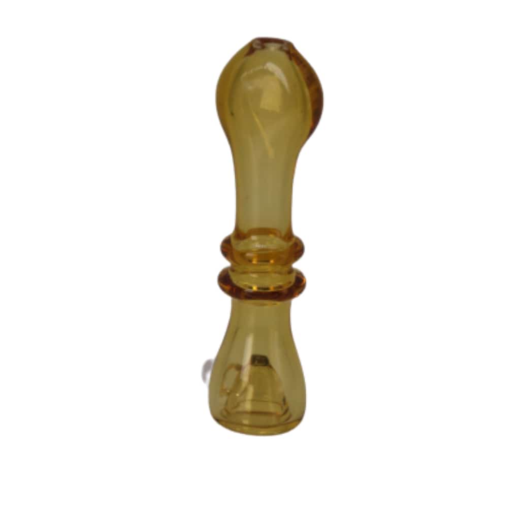 3½” Colortube Maria Ring Glass Chillum - Smoke Shop Wholesale. Done Right.