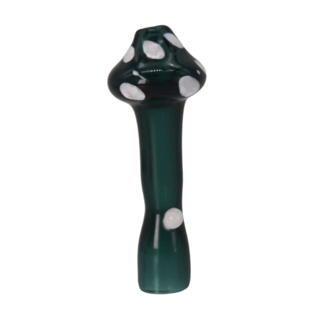 3½’ Colortube Mushroom Glass Chillum - Smoke Shop Wholesale. Done Right.