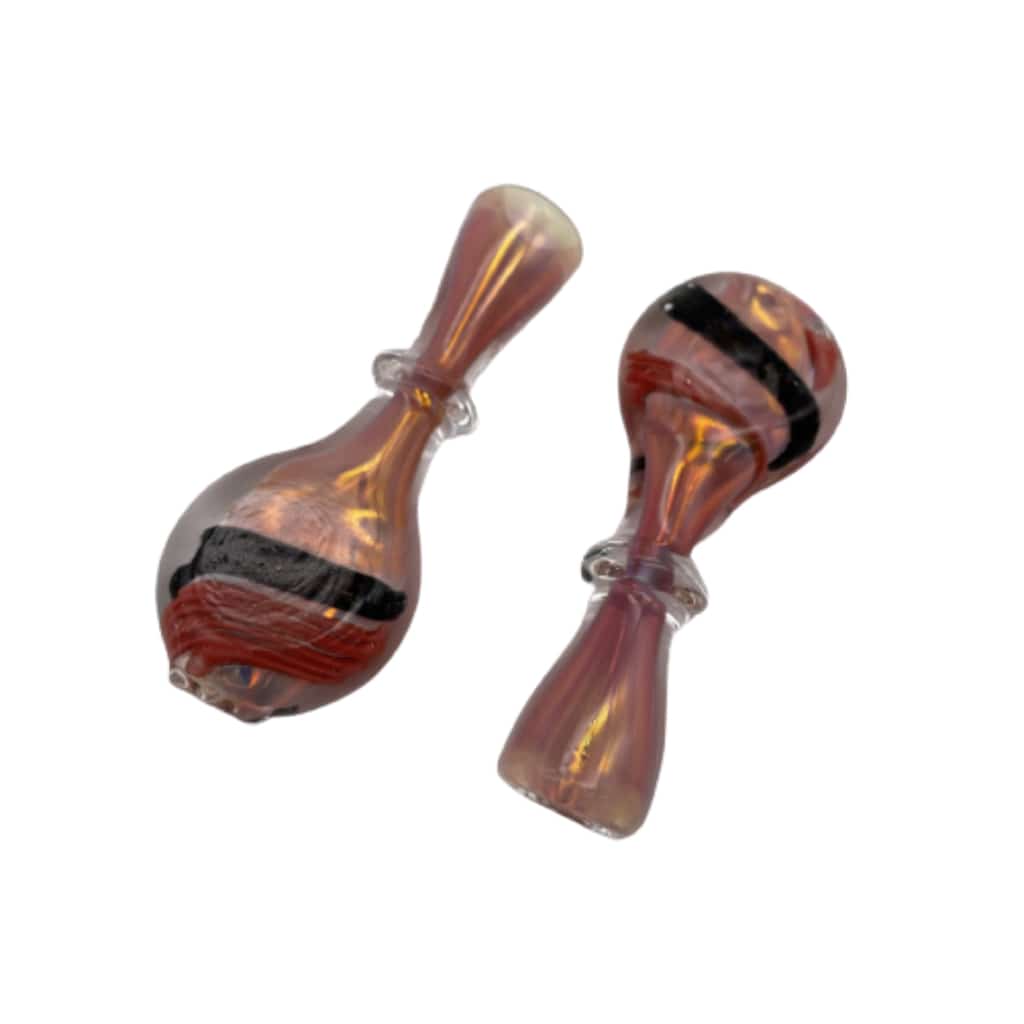 3.5 Fumed Flat Dicro Mouth Piece Chillum - Smoke Shop Wholesale. Done Right.