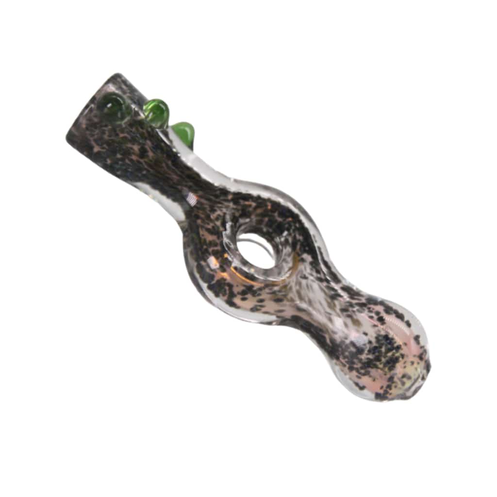 3.5 Gold Fumed & Frit Donut Chillum - Smoke Shop Wholesale. Done Right.