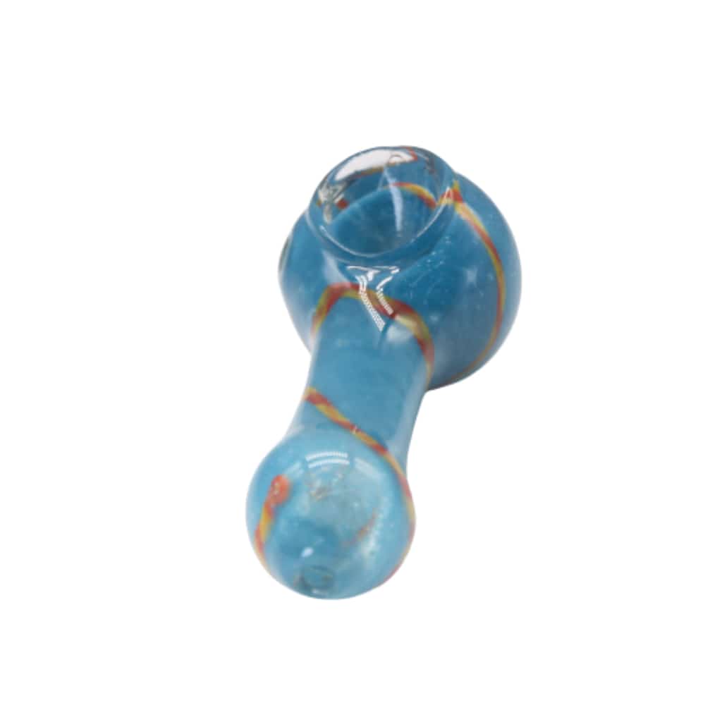 3’’ Frit Inside Out Spoon Glass Hand Pipe - Smoke Shop Wholesale. Done Right.