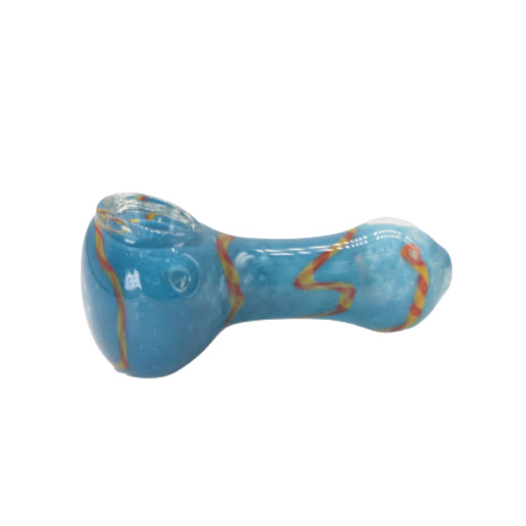 3’’ Frit Inside Out Spoon Glass Hand Pipe - Smoke Shop Wholesale. Done Right.