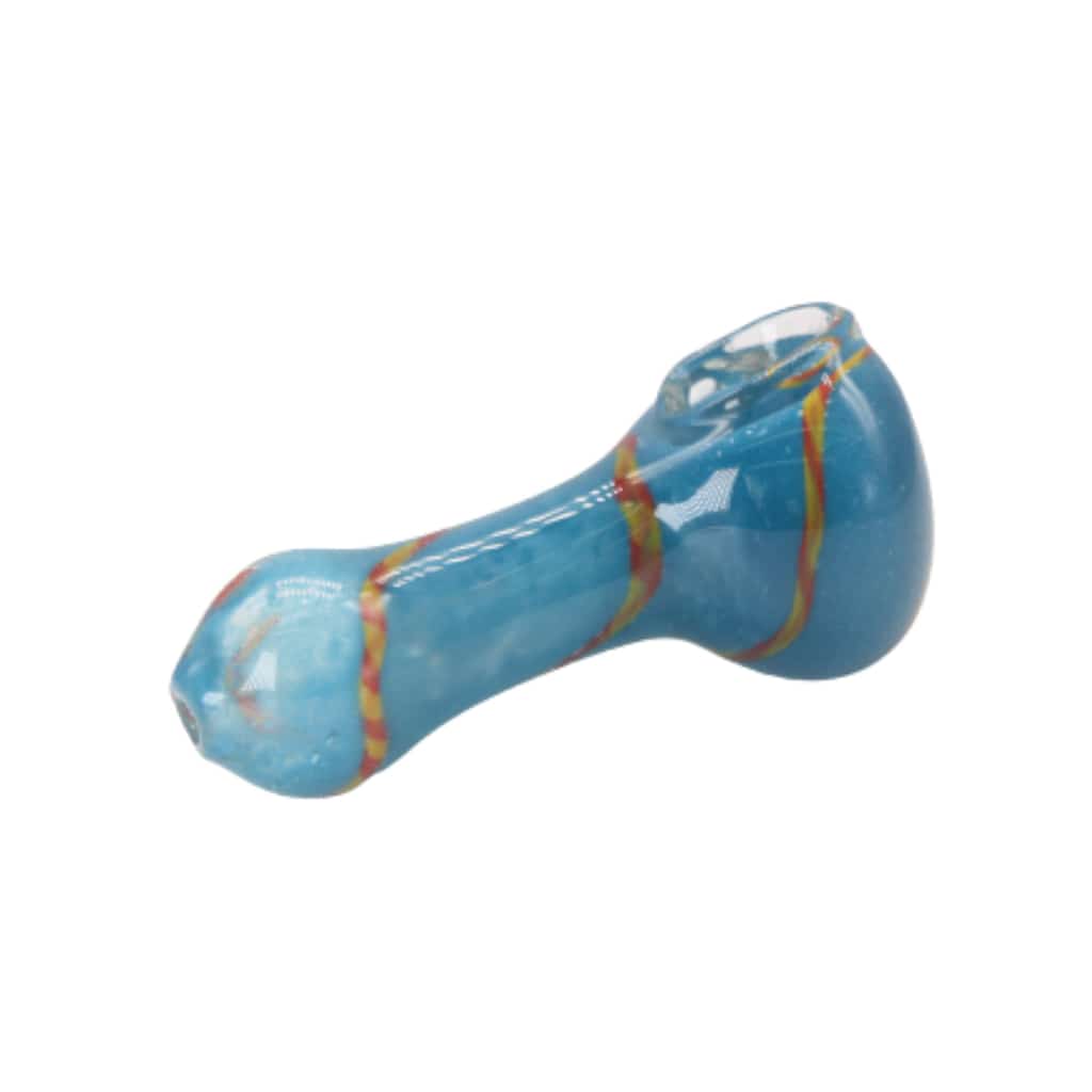 3’’ Frit Inside Out Spoon Glass Hand Pipe - Smoke Shop Wholesale. Done Right.