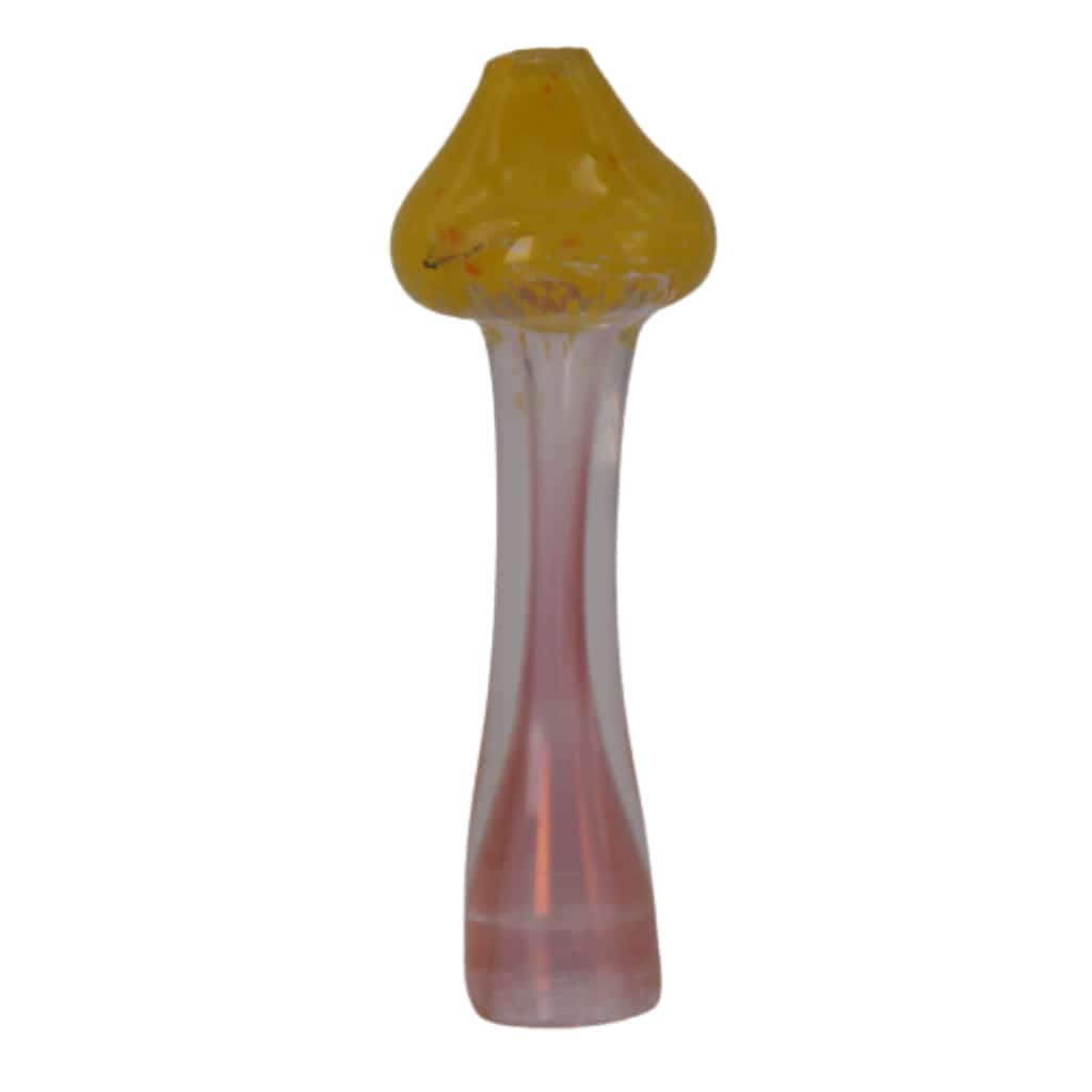 3’’ Fumed Mushroom Glass Chillum - Smoke Shop Wholesale. Done Right.