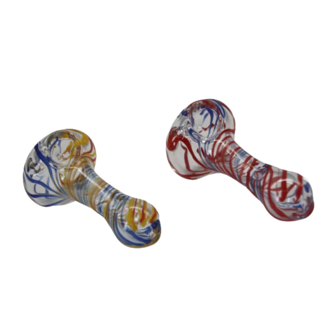 3’’ Inside Out Spoon Glass Hand Pipe - Smoke Shop Wholesale. Done Right.