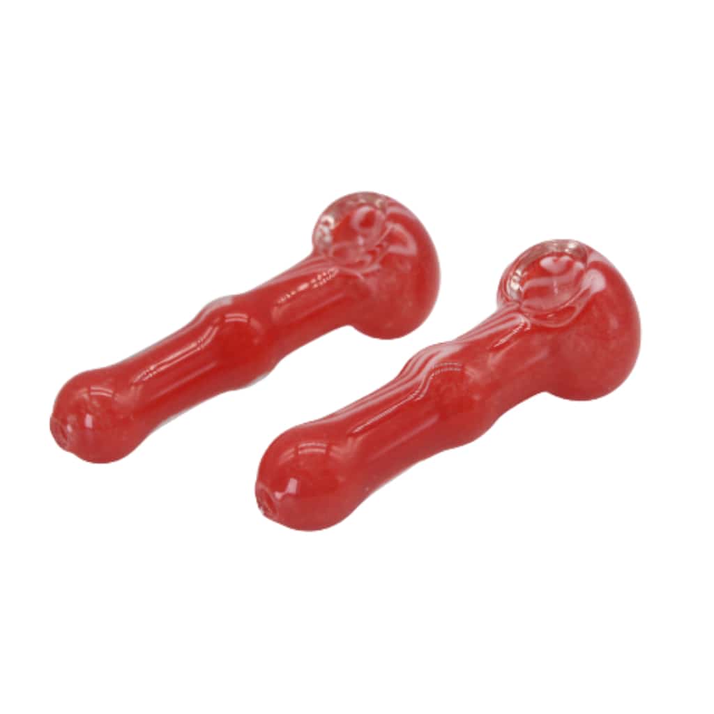 4½’ Frit Spoon Glass Hand Pipe - Smoke Shop Wholesale. Done Right.