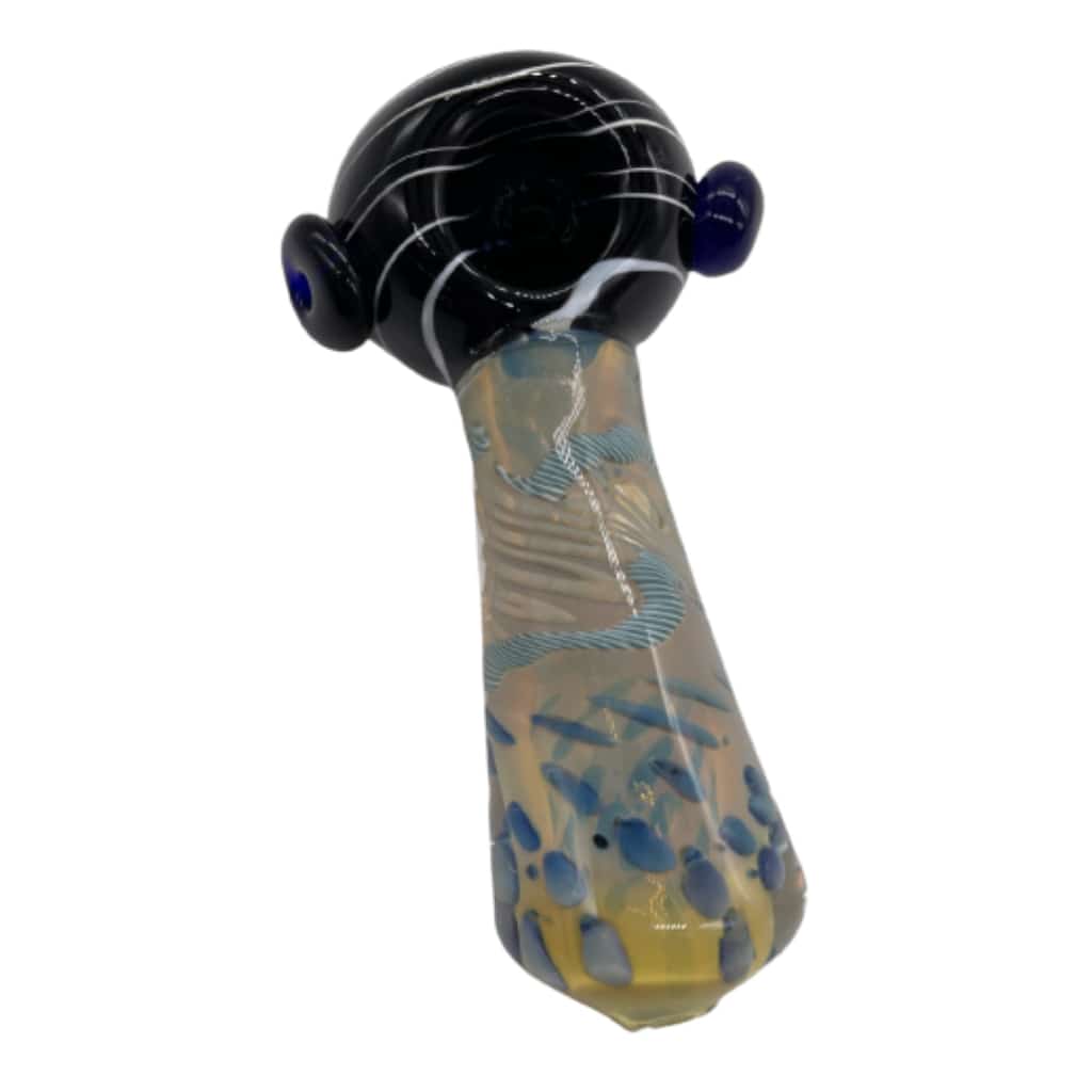 4½’ Heavy Colortube Spoon Glass Hand Pipe - Smoke Shop Wholesale. Done Right.