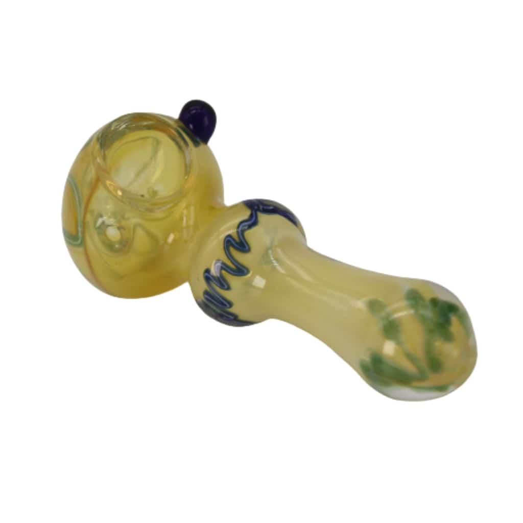 4½’ Heavy Fumed Spoon Glass Hand Pipe - Smoke Shop Wholesale. Done Right.