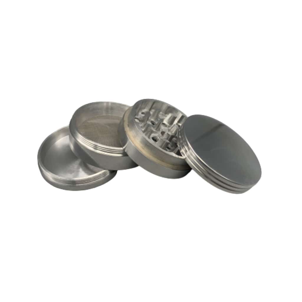 Aluminum Grinder 4pc - 42mm - Smoke Shop Wholesale. Done Right.
