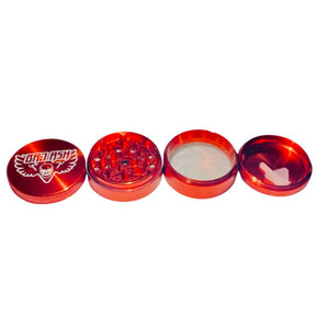 Bad Ash Red Grinder - Smoke Shop Wholesale. Done Right.