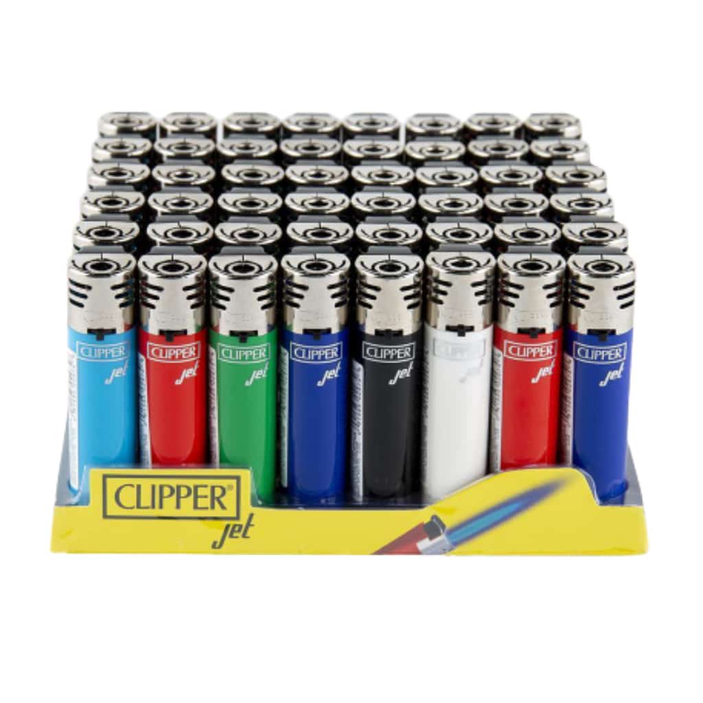 Clipper Jet Flame Solid Lighter - Smoke Shop Wholesale. Done Right.