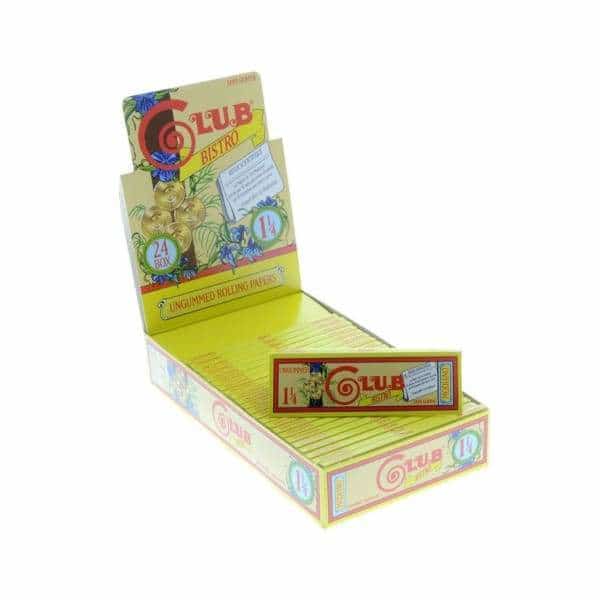 Club Modiano Bistro Ungummed Rolling Papers - Smoke Shop Wholesale. Done Right.