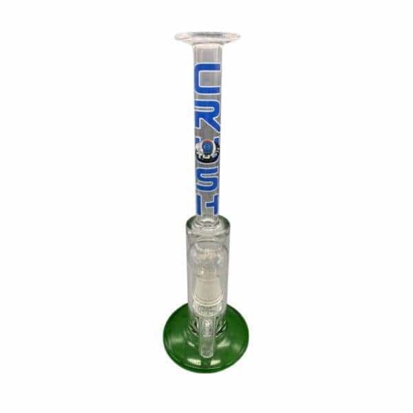 Crush - 12’’ Think Neck Inline Oil Glass Water Pipe - Smoke Shop Wholesale. Done Right.
