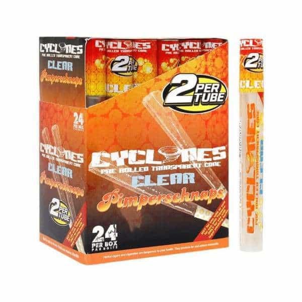 Cyclone Clear Pimperschnaps Cones - Smoke Shop Wholesale. Done Right.