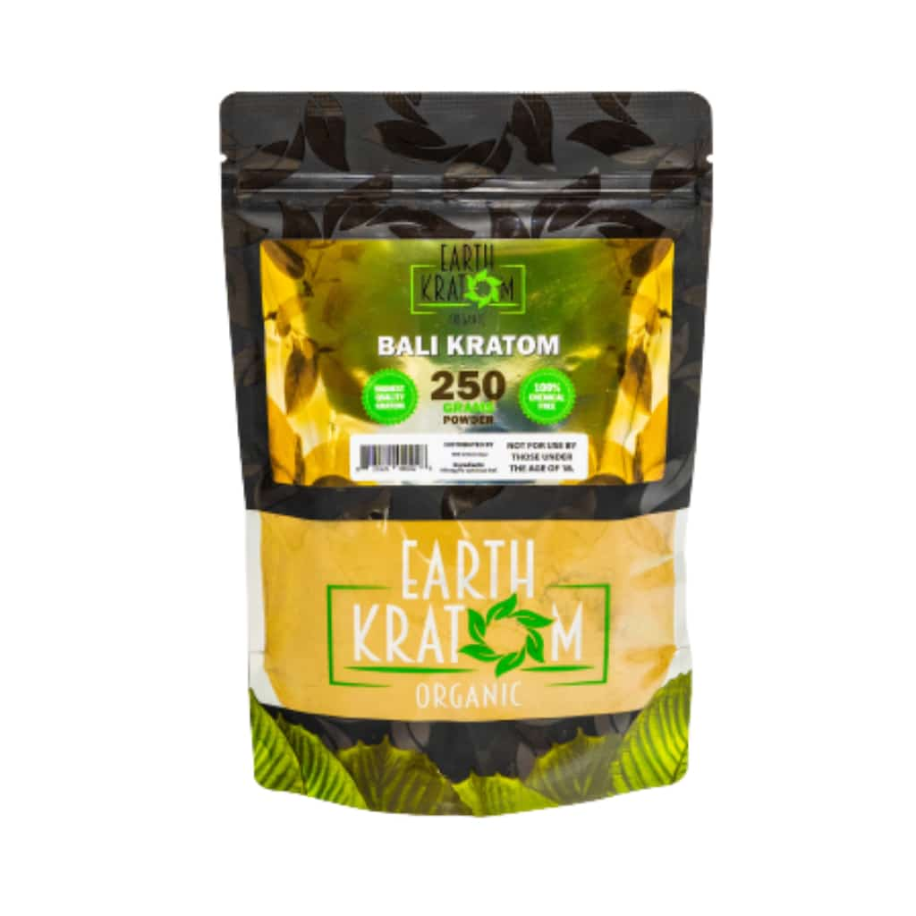 Earth Kratom Bali - 250g Kratom Powder - Smoke Shop Wholesale. Done Right.