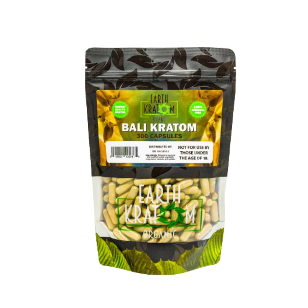 Earth Kratom Bali - 300ct Kratom Capsules - Smoke Shop Wholesale. Done Right.