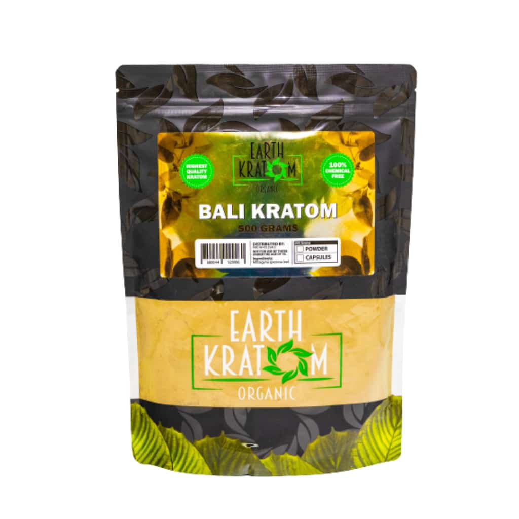 Earth Kratom Bali - 500g Kratom Powder - Smoke Shop Wholesale. Done Right.