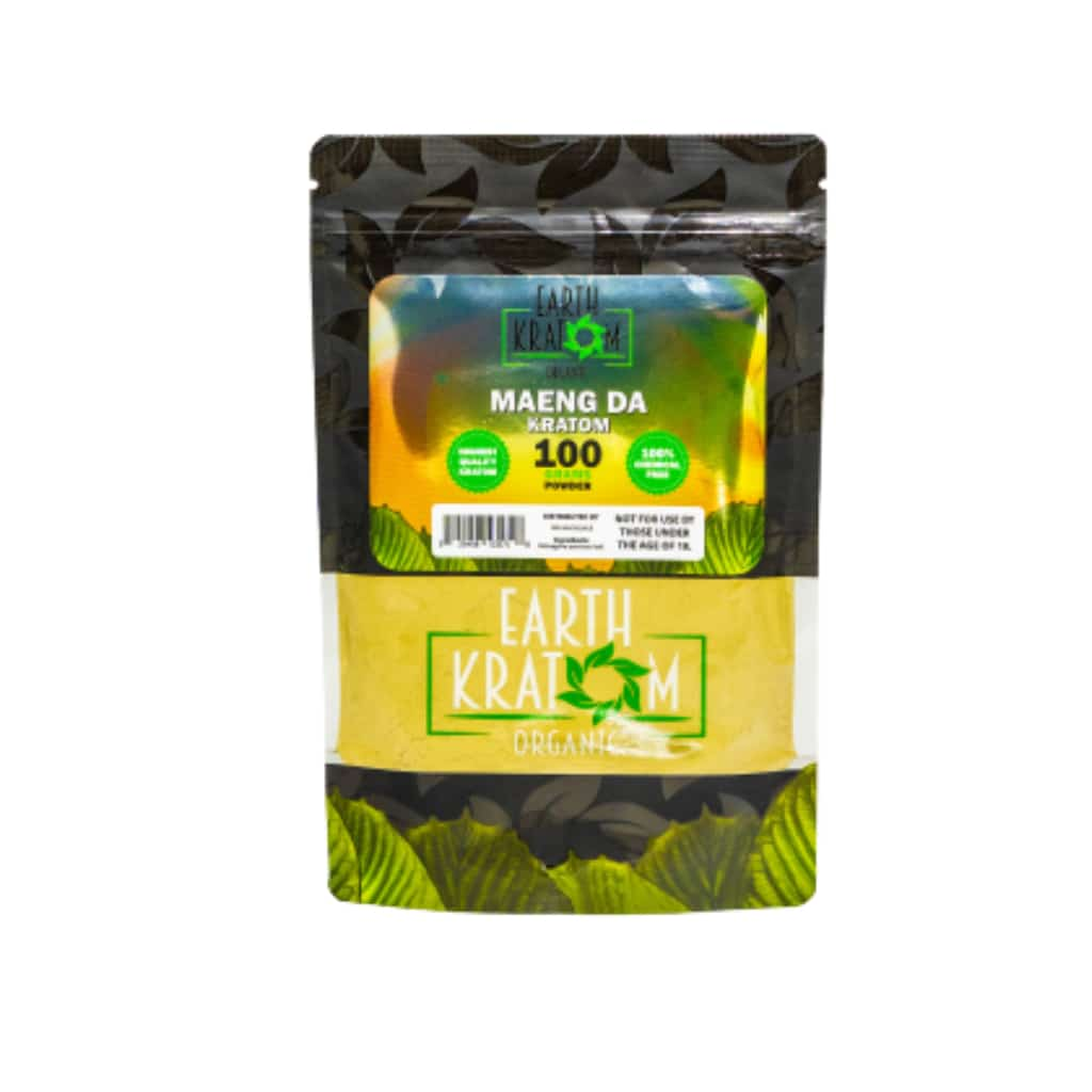 Earth Kratom Maeng Da - 100g Kratom Powder - Smoke Shop Wholesale. Done Right.