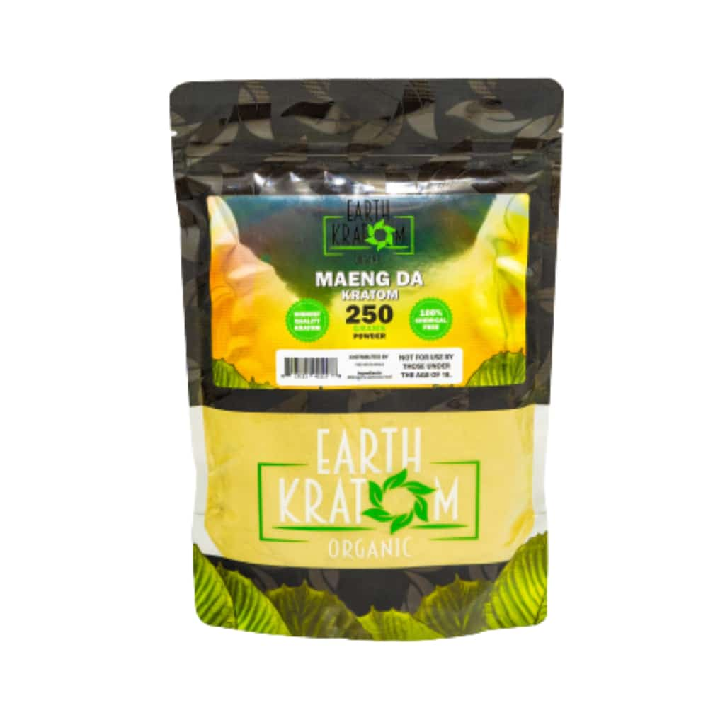 Earth Kratom Maeng Da - 250g Kratom Powder - Smoke Shop Wholesale. Done Right.