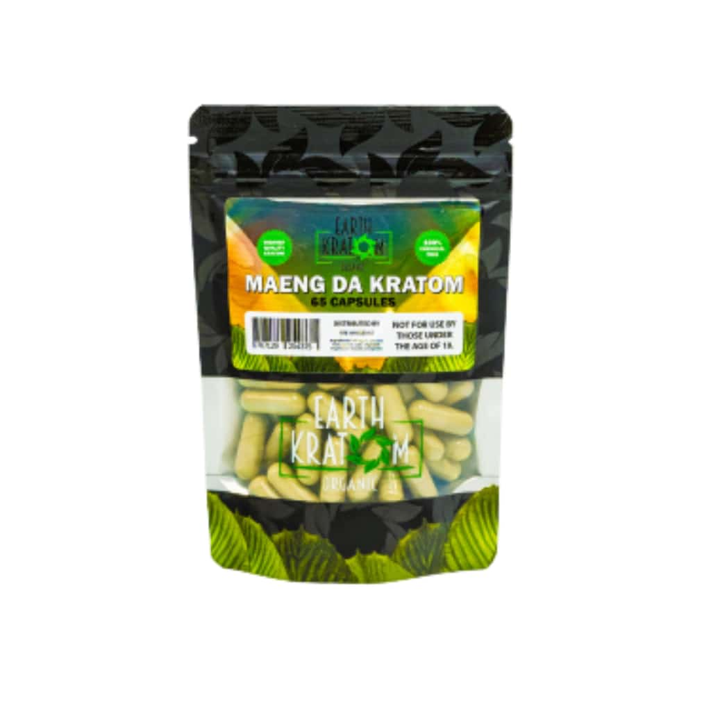 Earth Kratom Maeng Da - 65ct Kratom Capsules - Smoke Shop Wholesale. Done Right.