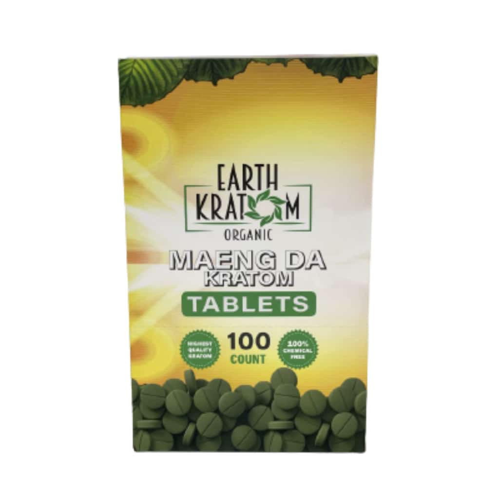 Earth Kratom Maeng Da Tablets - 100ct 6ct Display - Smoke Shop Wholesale. Done Right.