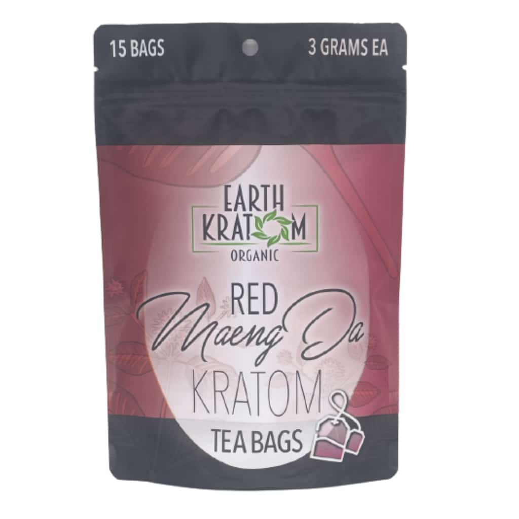 Earth Kratom Red Maeng Da Tea Bags - Smoke Shop Wholesale. Done Right.