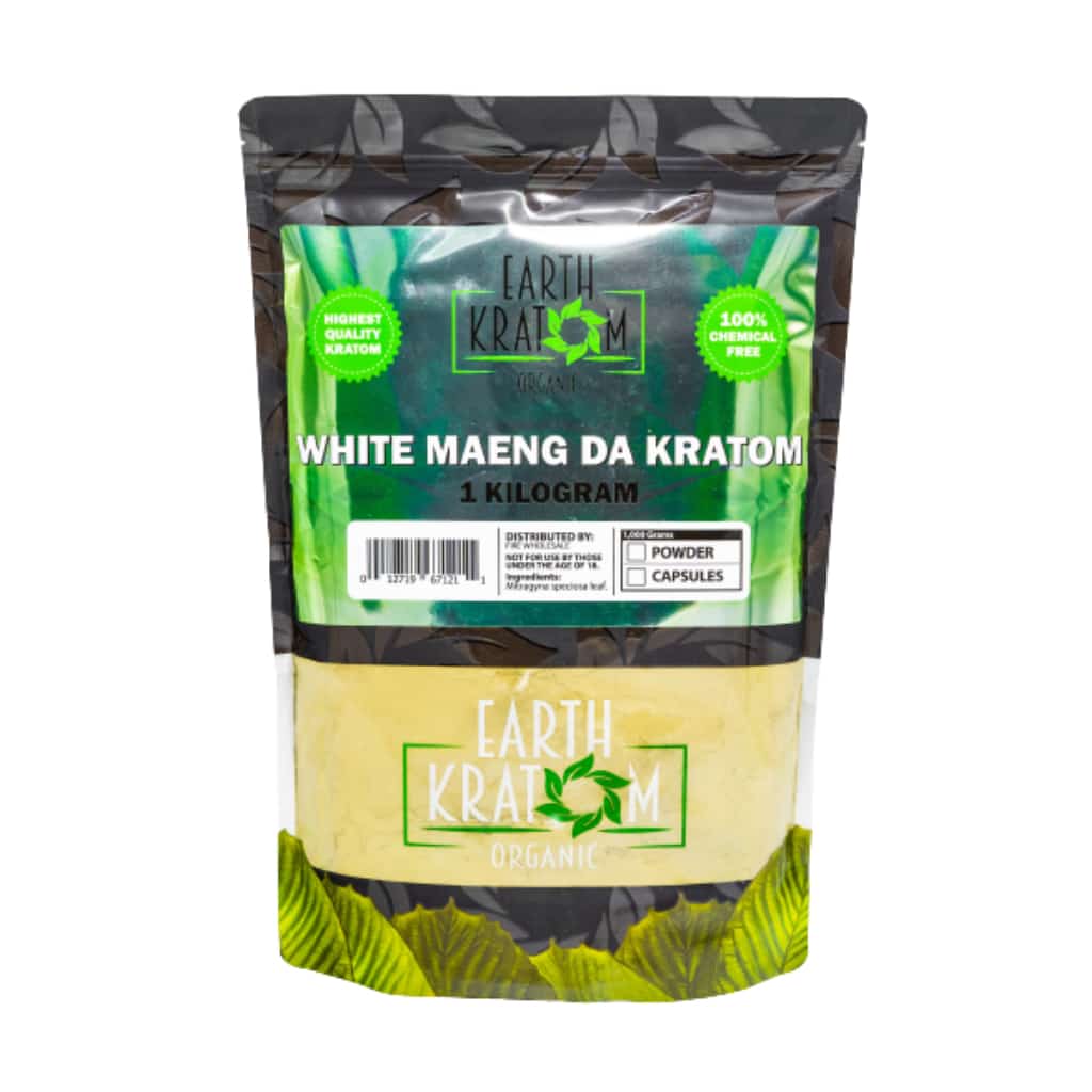 Earth Kratom White Maeng Da - Kilo Kratom Powder - Smoke Shop Wholesale. Done Right.
