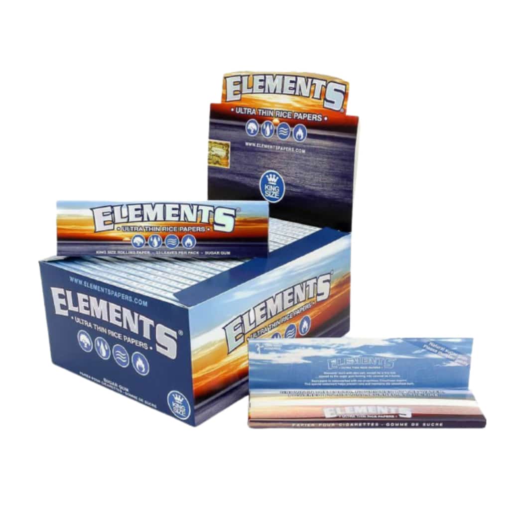 Elements King Size Thin Rolling Papers - Smoke Shop Wholesale. Done Right.