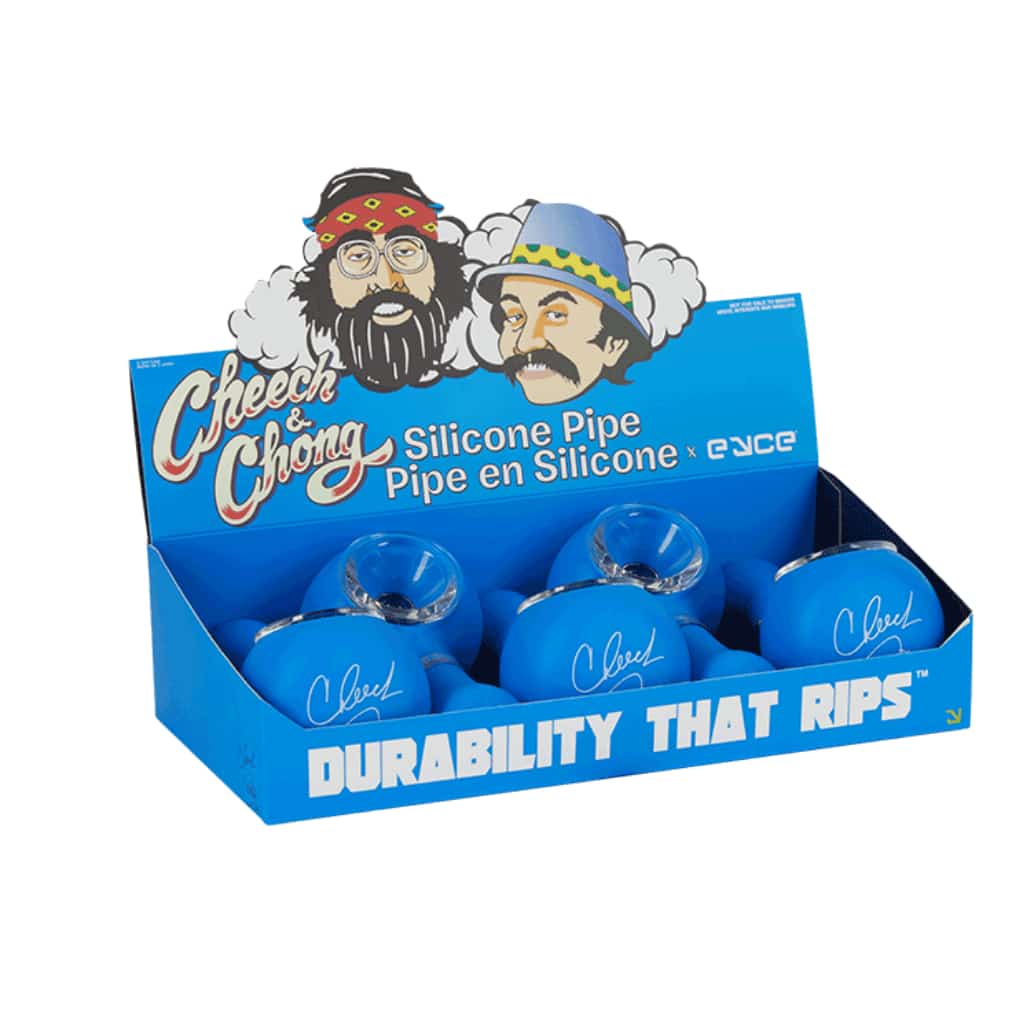 Eyce Large Cheech & Chong Signature Spoon - 5pk Display ** CLOSEOUT** - Smoke Shop Wholesale. Done Right.