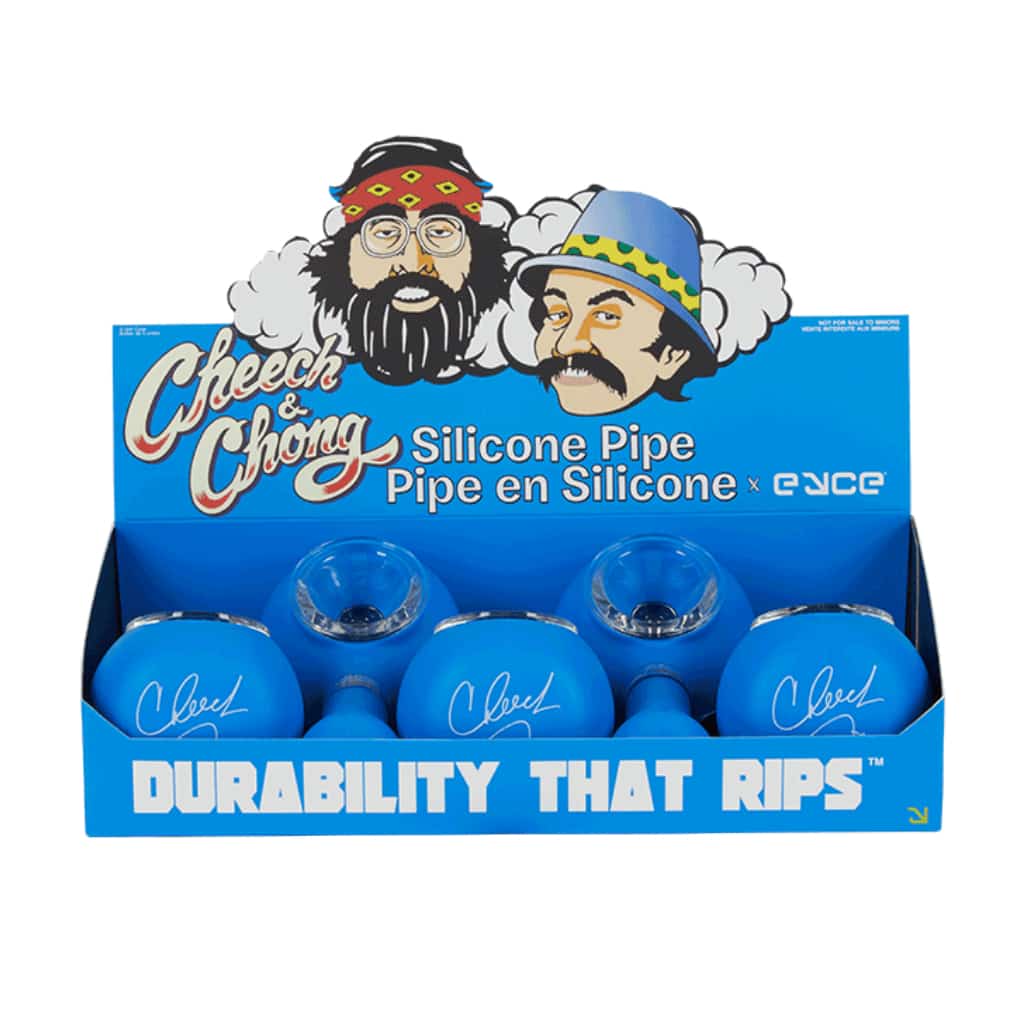 Eyce Large Cheech & Chong Signature Spoon - 5pk Display ** CLOSEOUT** - Smoke Shop Wholesale. Done Right.