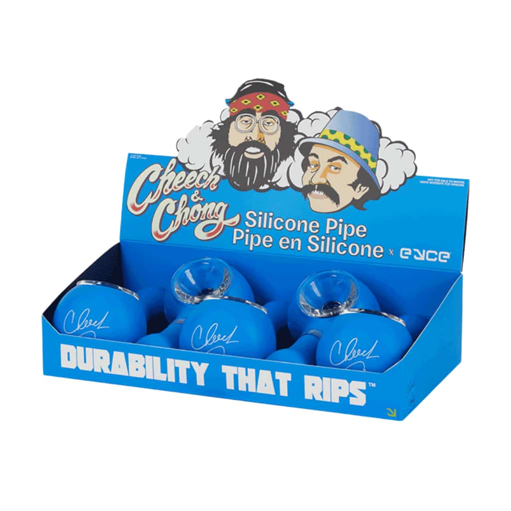 Eyce Large Cheech & Chong Signature Spoon - 5pk Display ** CLOSEOUT** - Smoke Shop Wholesale. Done Right.