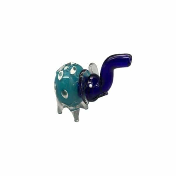 Frit Color Tube Elephant Glass Hand Pipe - Smoke Shop Wholesale. Done Right.