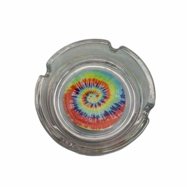 Glass Tye Dye Ashtray - Smoke Shop Wholesale. Done Right.