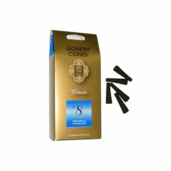Gonesh #8 Cones - 25ct